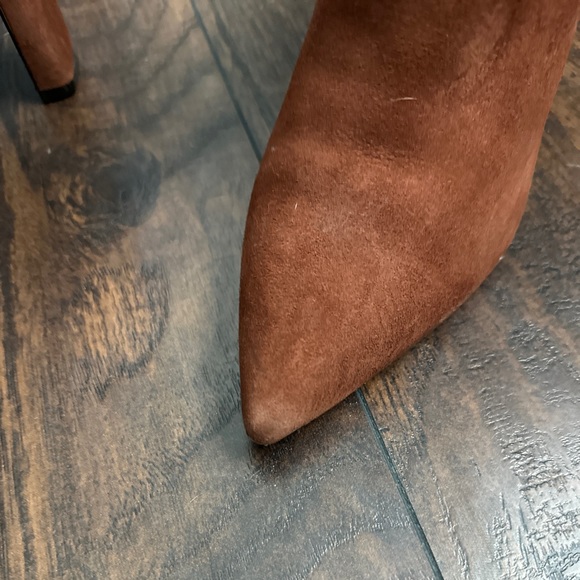 GUC Brandy Suede Marks & Spencer Booties - Picture 2 of 5